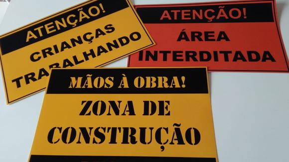 Placas Decorativas - Construção
