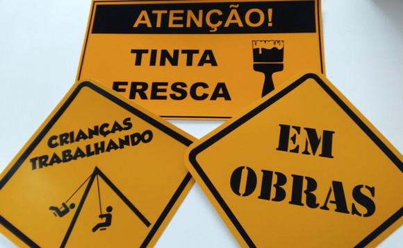 Placas Decorativas - Construção
