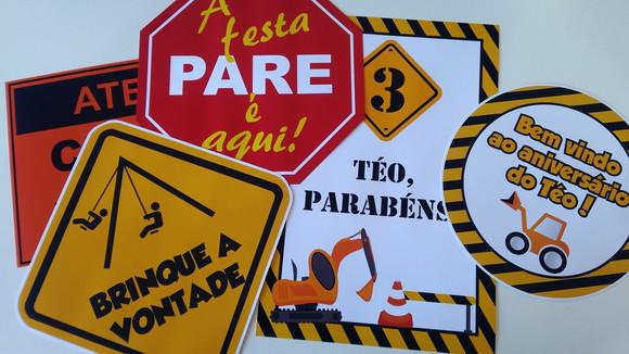 Placas Decorativas - Construção