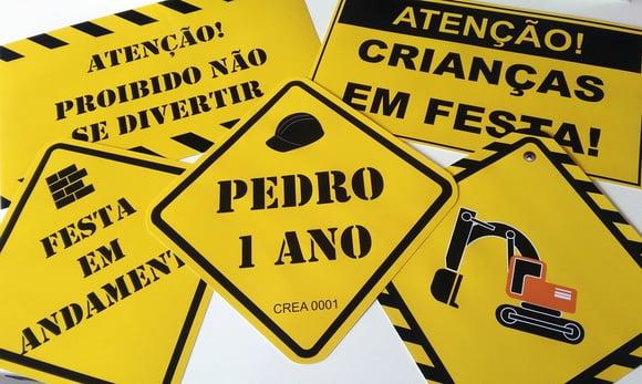 Placas Decorativas - Construção