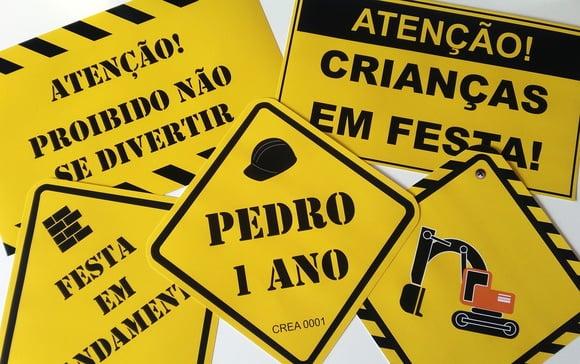 Placas Decorativas - Construção
