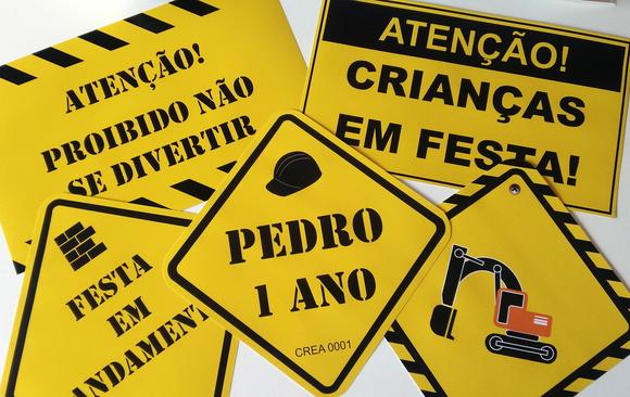 Placas Decorativas - Construção