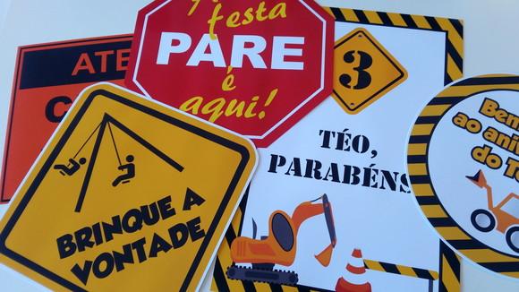 Placas Decorativas - Construção