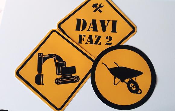 Placas Decorativas - Construção