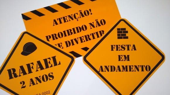 Placas Decorativas - Construção