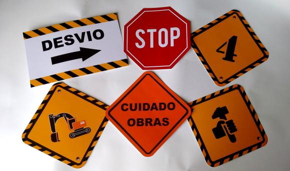 Placas Decorativas - Construção