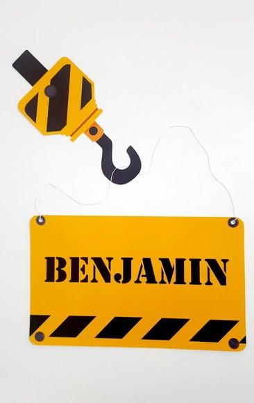 Placas Decorativas - Construção com Gancho