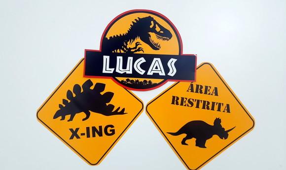 Placas Decorativas - Dinossauro