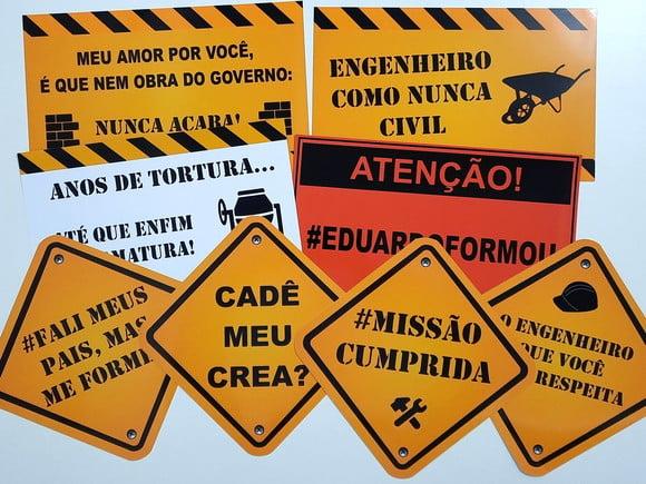 Placas Decorativas - Engenharia
