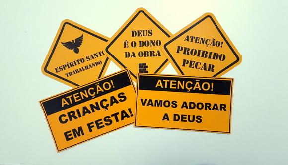 Placas Decorativas - Igreja