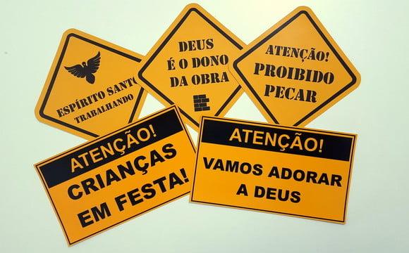 Placas Decorativas - Igreja