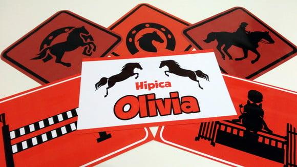 Placas Decorativas - Hípica