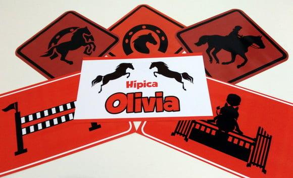 Placas Decorativas - Hípica