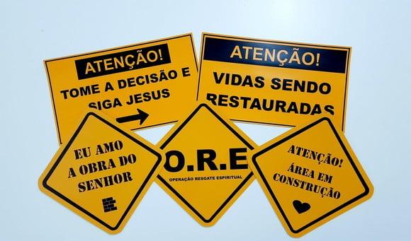 Placas Decorativas - Igreja