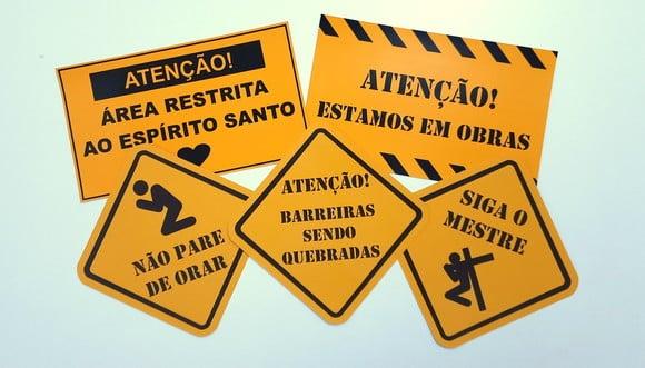 Placas Decorativas - Igreja