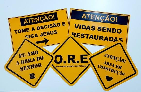 Placas Decorativas - Igreja