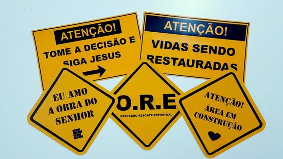 Placas Decorativas - Igreja