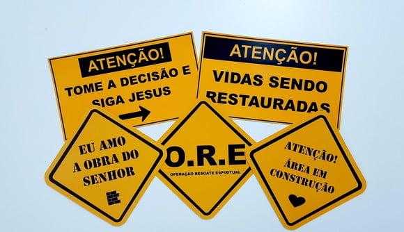 Placas Decorativas - Igreja