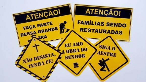 Placas Decorativas - Igreja