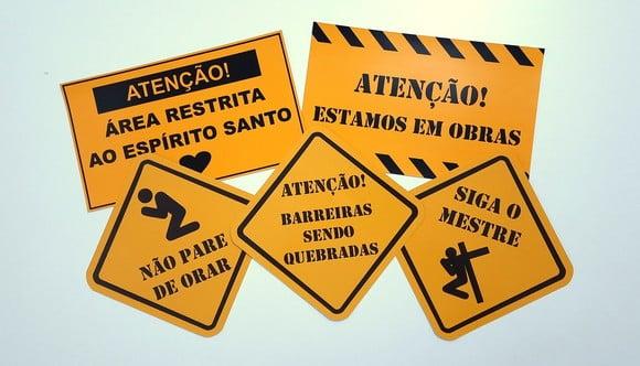 Placas Decorativas - Igreja