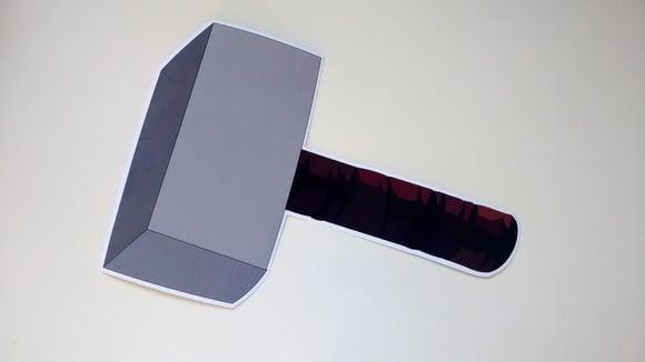 Placas Decorativas - Martelo