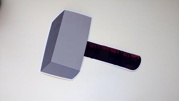 Placas Decorativas - Martelo