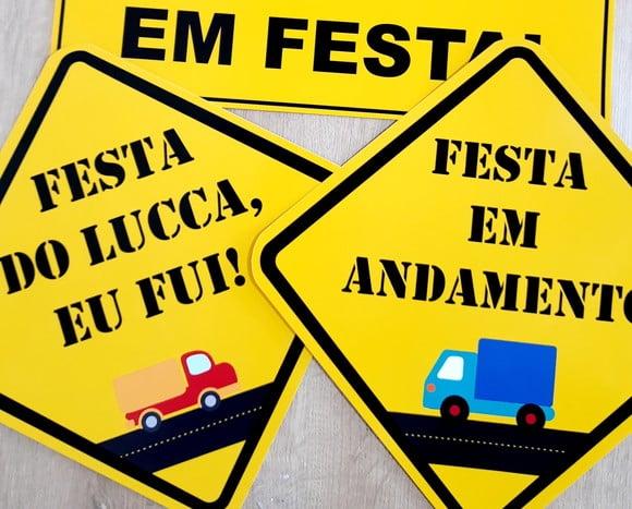 Placas Decorativas - Meios de Transportes