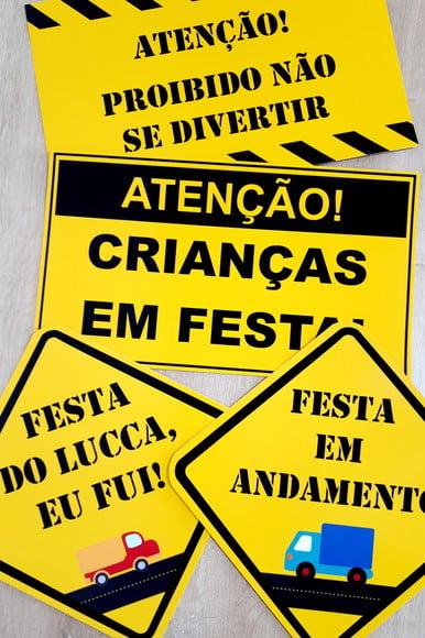 Placas Decorativas - Meios de Transportes