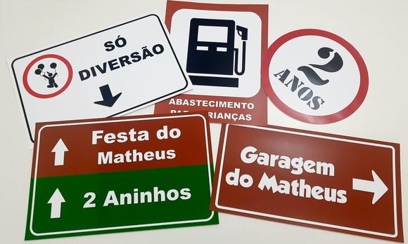 Placas Decorativas - Meios de Transportes