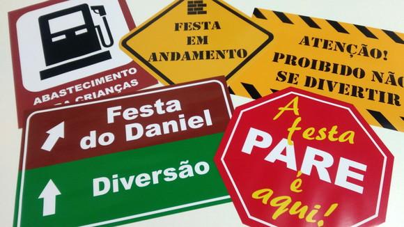 Placas Decorativas - Meios de Transportes