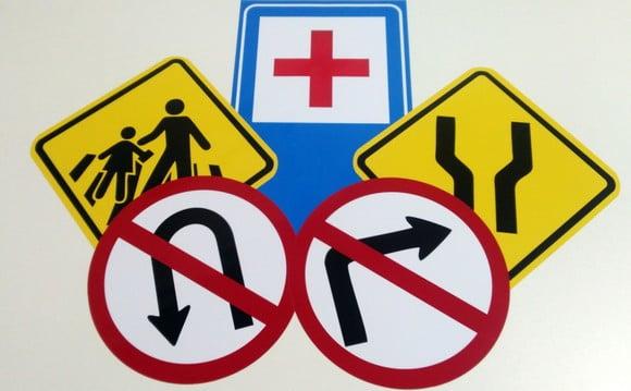 Placas Decorativas - Meios de Transportes