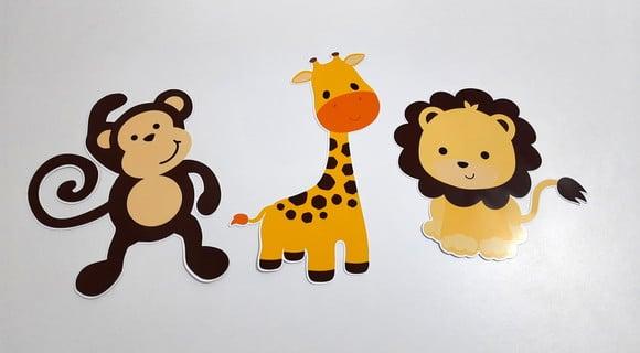 Placas Decorativas - Safari