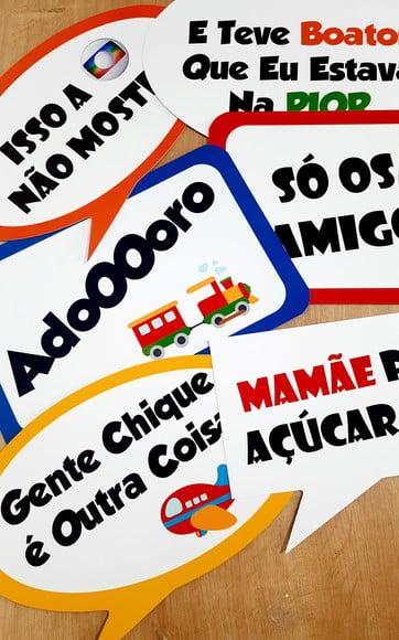 Placas Divertidas - Meios de Transporte