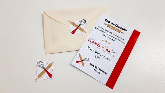 Promoção - Convite Chá de Panela