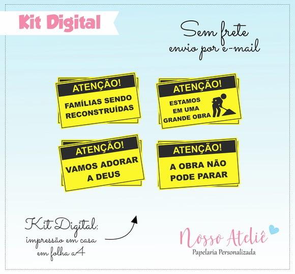 Promoção: Placa Igreja - Kit Digital