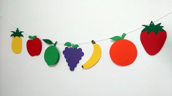 Promoção: Varal De Frutas - Quitandinha