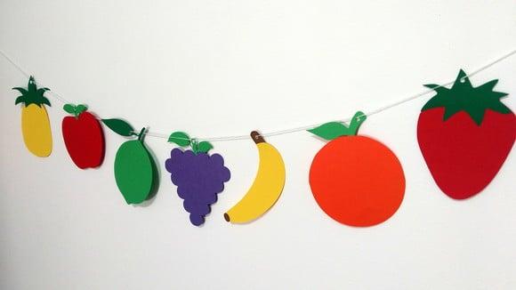 Promoção: Varal De Frutas - Quitandinha