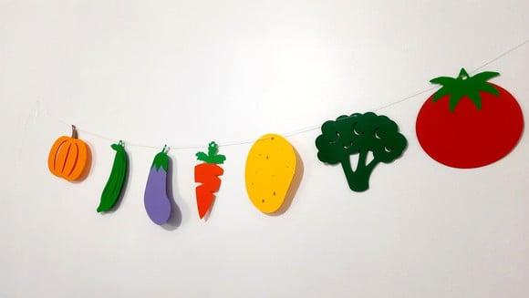 Promoção: Varal de Legumes - Quitandinha