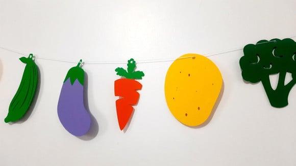 Promoção: Varal de Legumes - Quitandinha