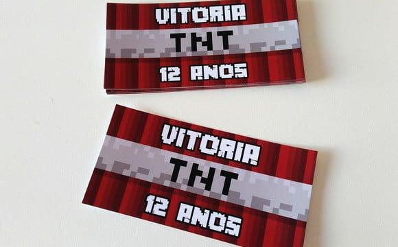 Rótulo Baton Triplo - Bomba