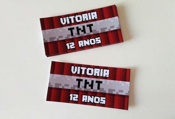 Rótulo Baton Triplo - Bomba