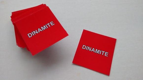 Rótulo Baton Dinamite