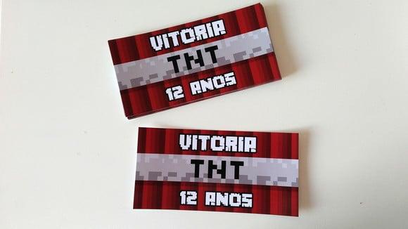 Rótulo Baton Triplo - Bomba