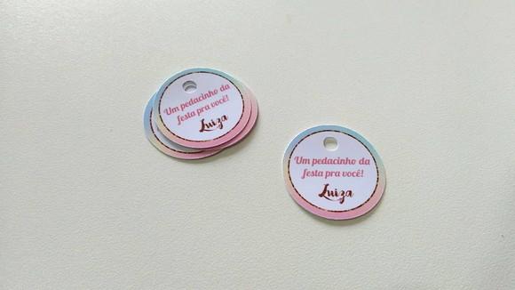 Tag Arco-íris 4 cm