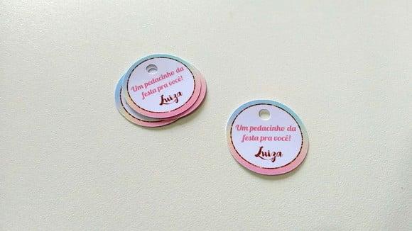 Tag Arco-íris 4 cm