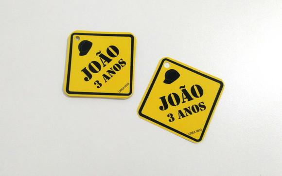 Tag Construção/obras 5 cm