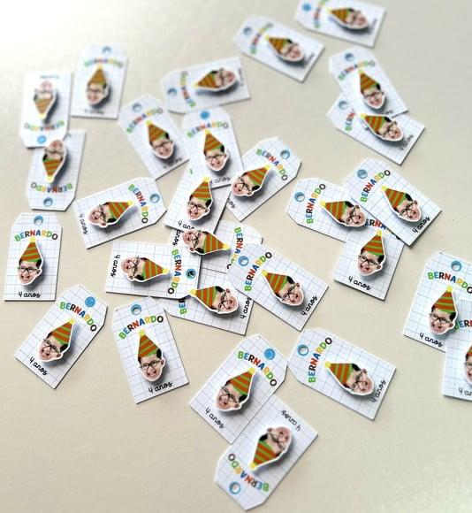 Tag Personalizada com Rostinho