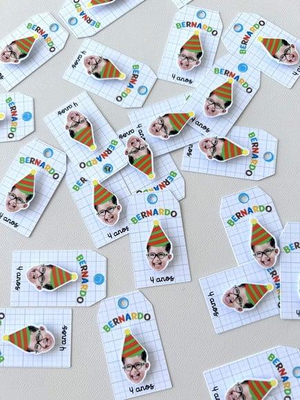 Tag Personalizada com Rostinho