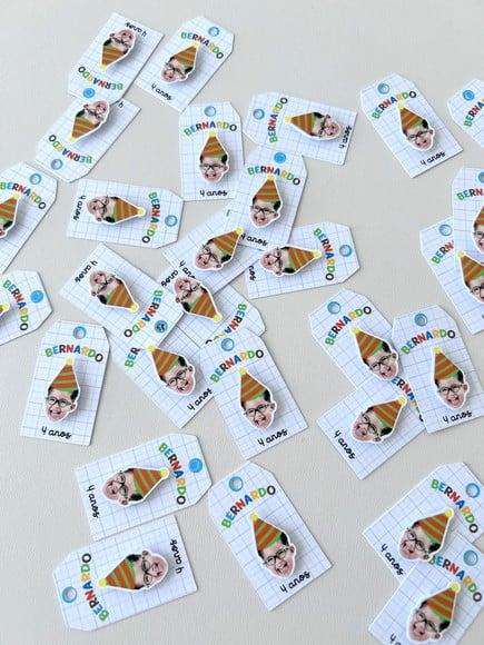 Tag Personalizada com Rostinho