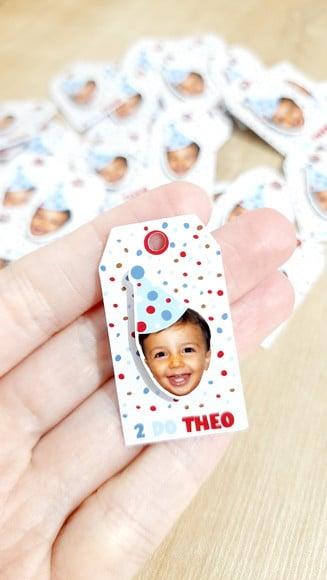 Tag Personalizada com Rostinho